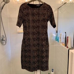 Black and White Lands End Dress